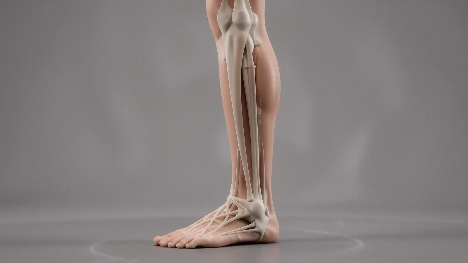 Abbildung zum Thema Sehne des Musculus tibialis anterior