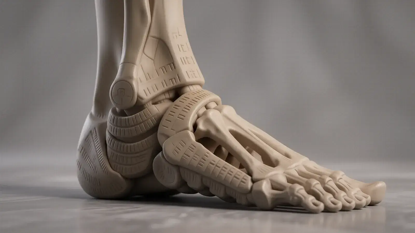 Anatomie der Keilbeine im Mittelfuß