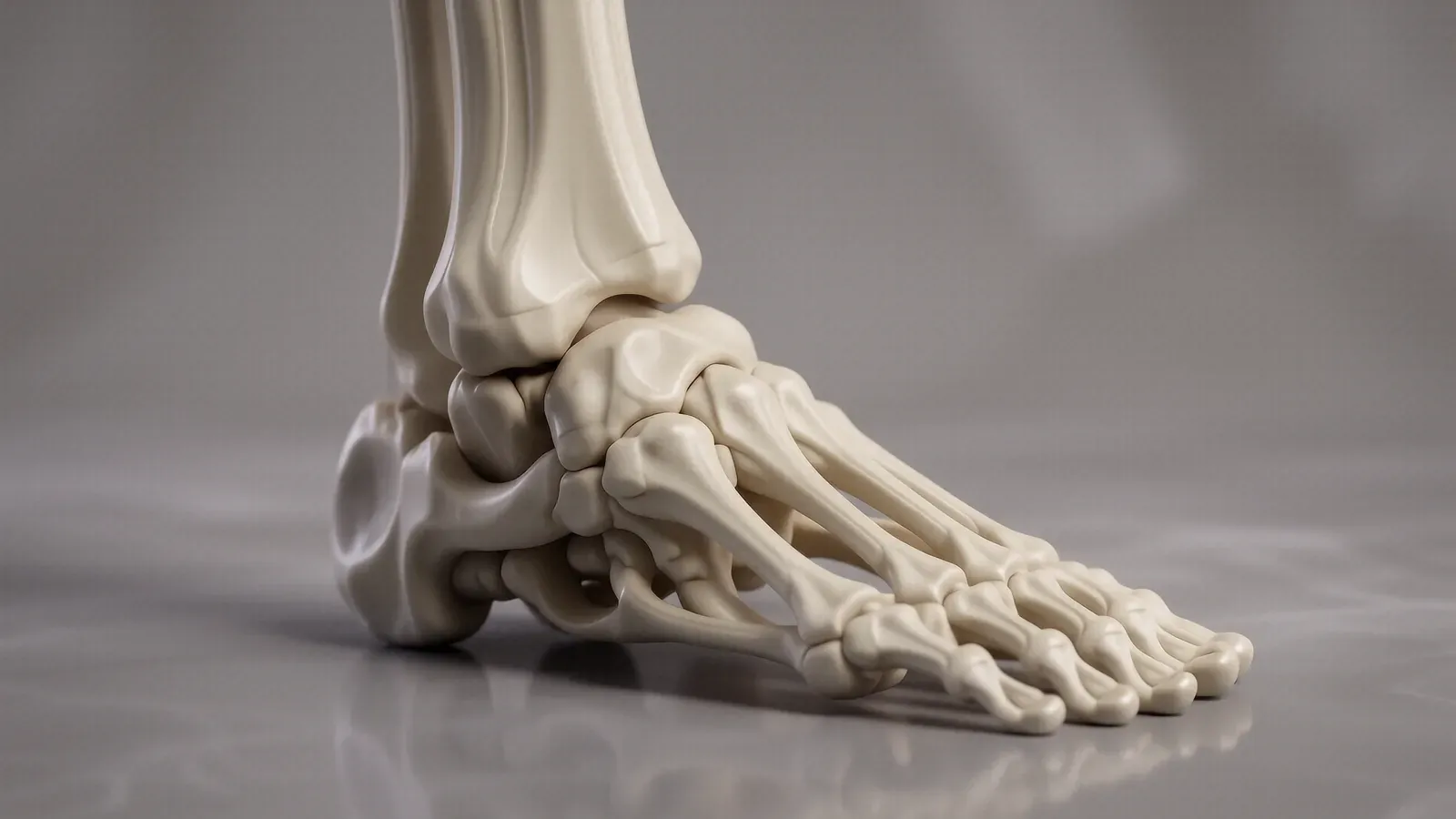 Anatomie der Zehenknochen (Phalangen)