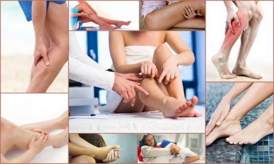 Nausea in right leg
