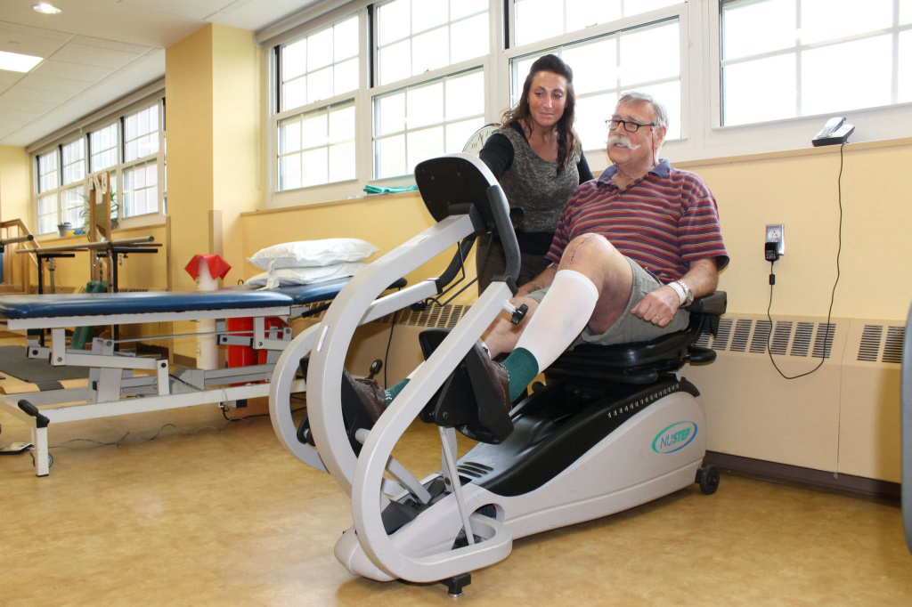 Rehabilitation in einem Sanatorium